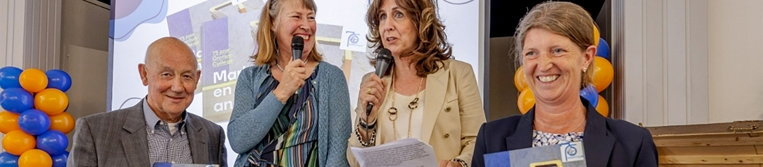 Presentatie jubileumboek